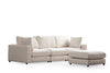 Canapé modulable - Stella - Velours - 3 places & 1 pouf
