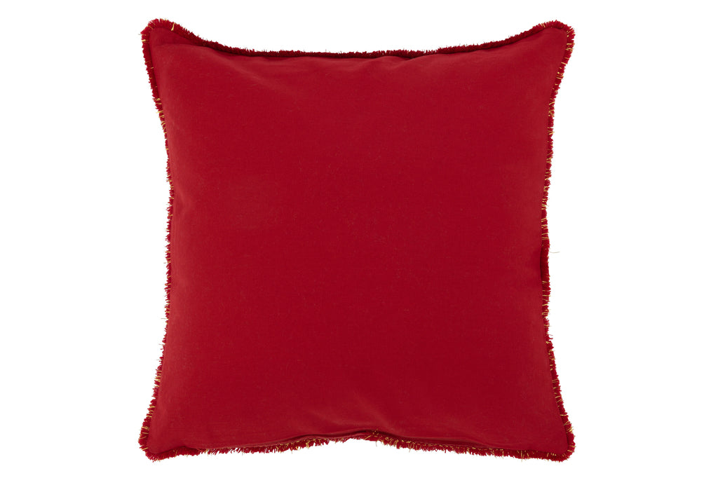 Coussin Sapin - Rouge / Or