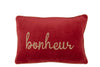 Coussin bonheur - Rouge