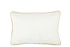 Coussin bonheur blanc dore2