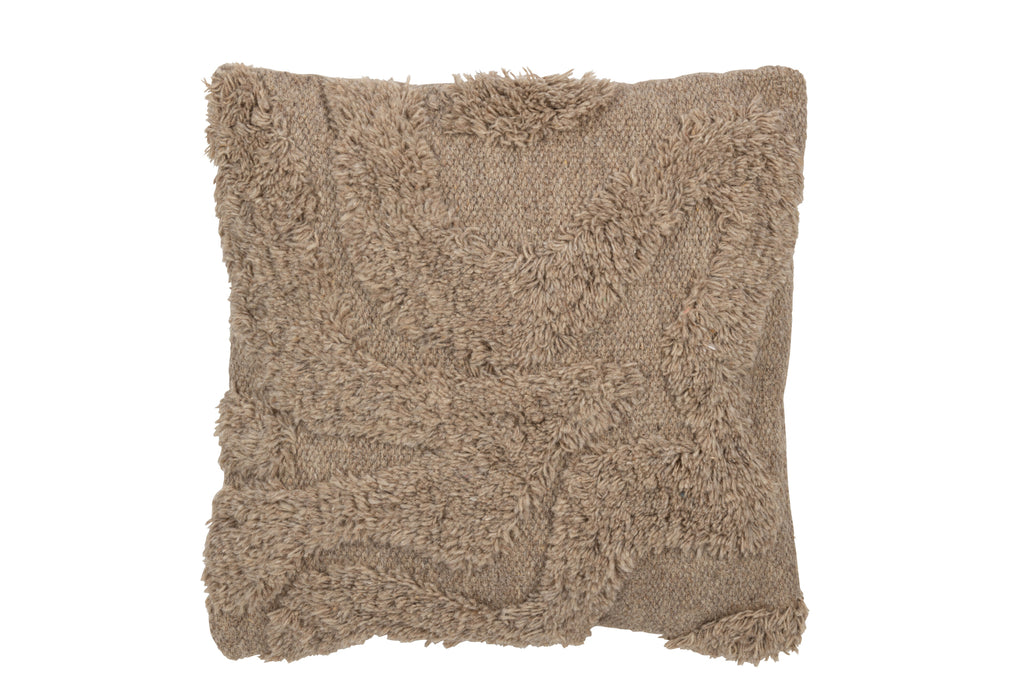 Coussin courbes douces - Beige