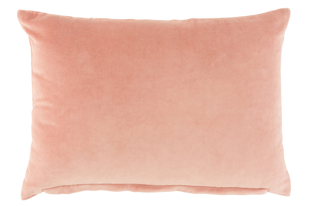 Coussin décoratif miroir - Rose / Argent