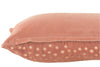 Coussin décoratif miroir - Rose / Argent