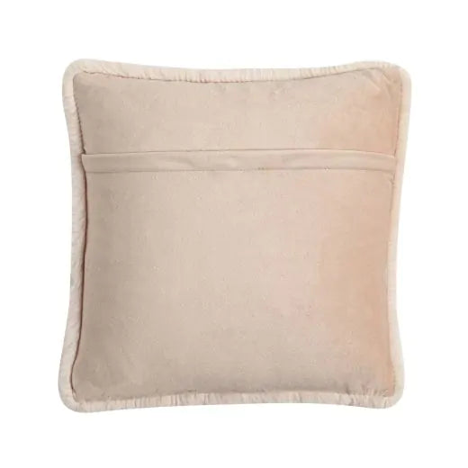 Coussin fausse fourrure  - Sable