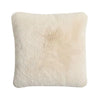 Coussin fausse fourrure  - Sable