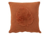 Coussin feuille - Terracotta