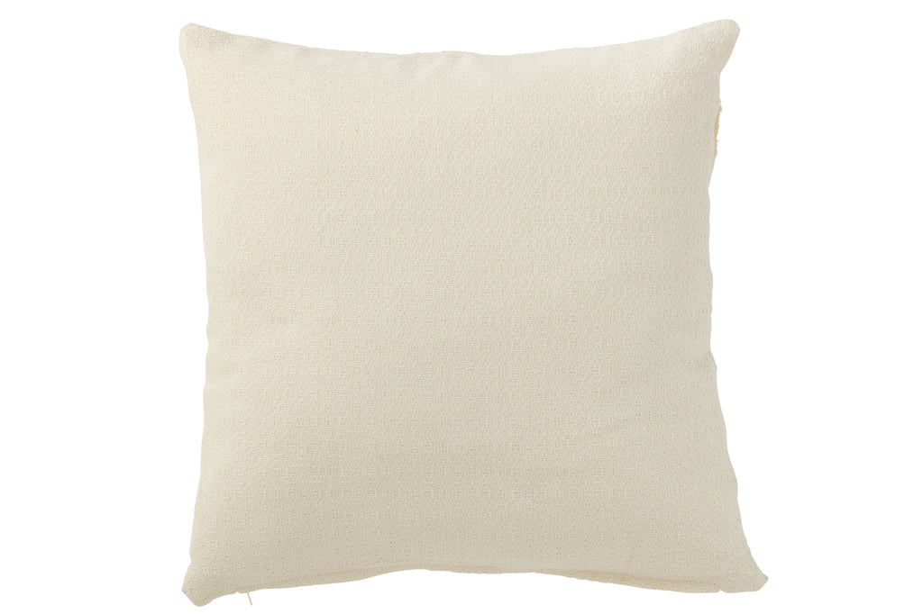 Coussin feuille pure - Blanc