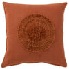 Coussin soleil - Terracotta-textile2