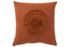 Coussin soleil - Terracotta