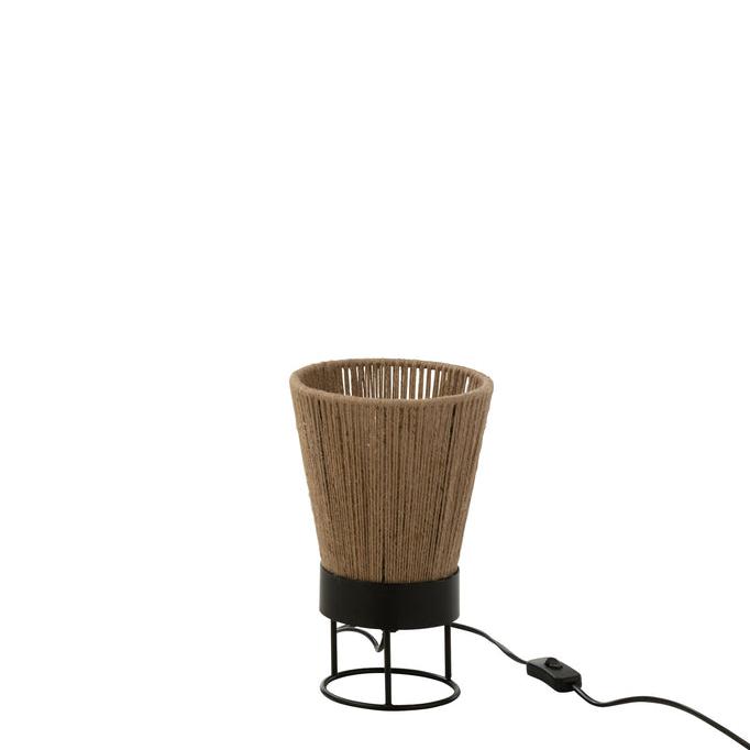 Lampe Nina jute -  Beige