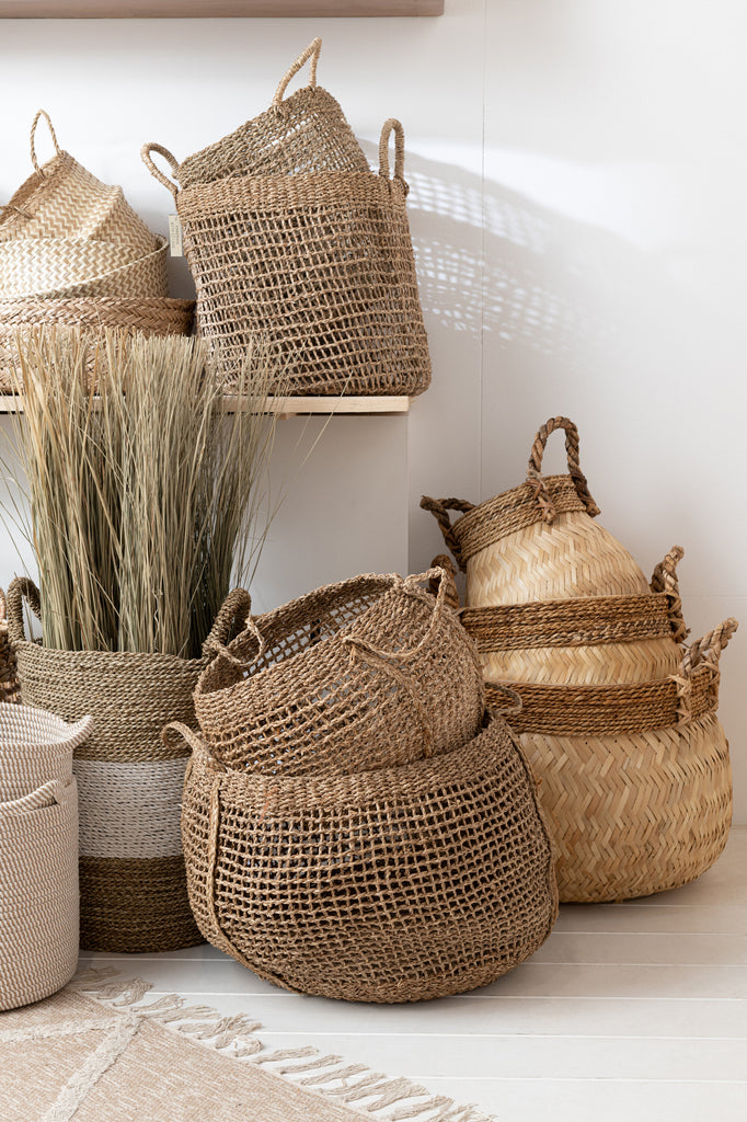Panier dune - Naturel - Lot de 2