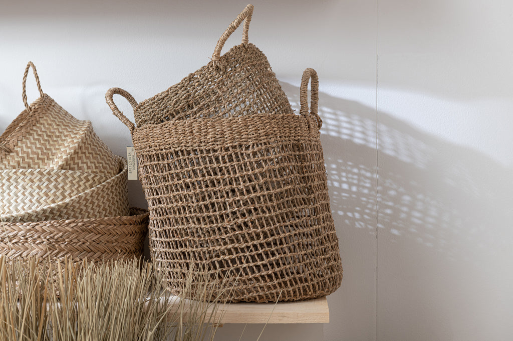 Panier oasis - Naturel - Lot de 2