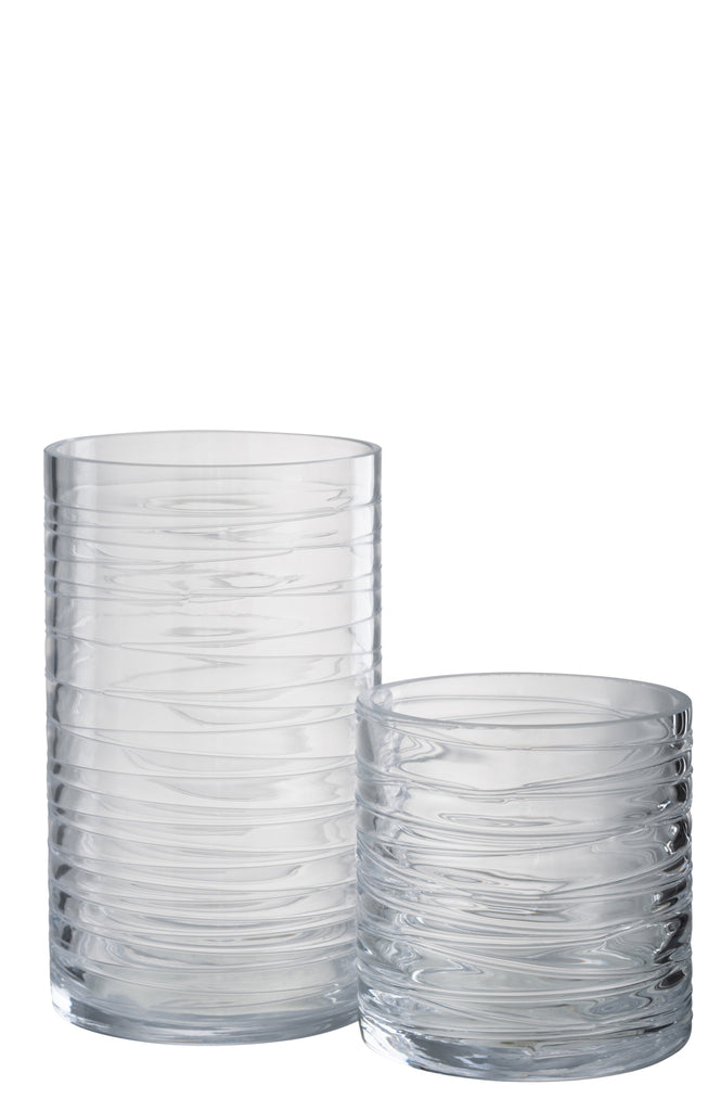 Photophore Design - Verre transparent - Large
