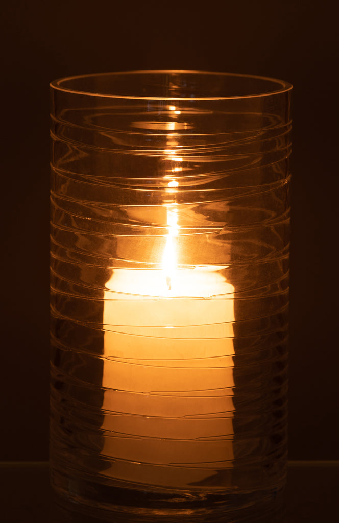 Photophore Design - Verre transparent - Large