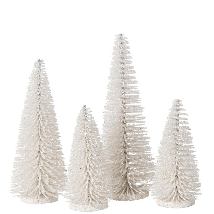 Sapins blanc - lot de 4