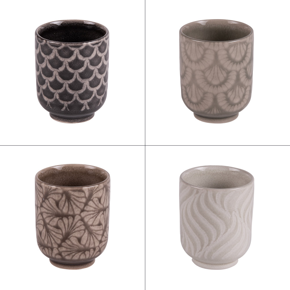 Tasse à café - Évasion Terre - Assortiment de 4